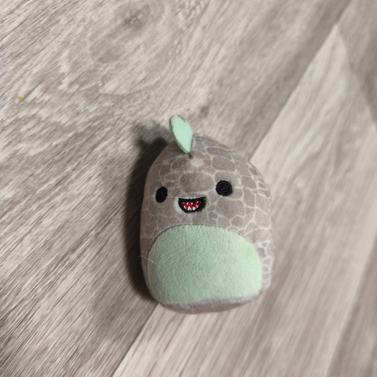 mini Grey Green Dinosaur Plush Stuffed Animal Monster Dragon Soft Toy