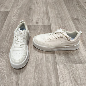 Raybestos European Style White Chunky Platform Low Top Sneakers Shoes Size EU 44