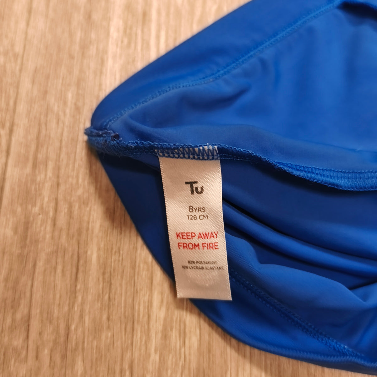 Tu Boys Blue Swim Trunks Shorts Swimwear Age 8 Yrs 128 cm Stretch Pool Beach