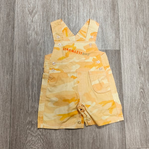 Babybol Baby Boys Yellow Camo Overalls Romper 3M 62cm Camouflage Shortalls