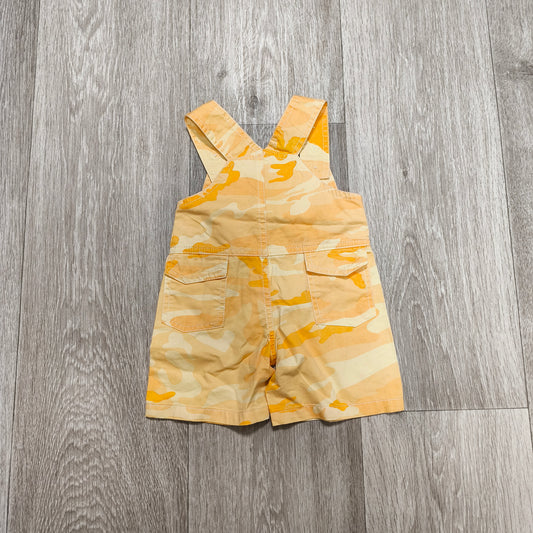 Babybol Baby Boys Yellow Camo Overalls Romper 3M 62cm Camouflage Shortalls