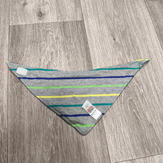 Mini Club Baby Bib One Size Striped Cotton Hook & Loop Closure