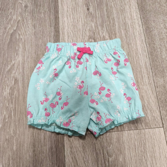 George Baby Flamingo Print Jersey Shorts First Size 50–56cm