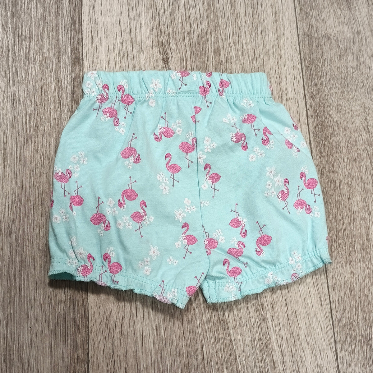 George Baby Flamingo Print Jersey Shorts First Size 50–56cm