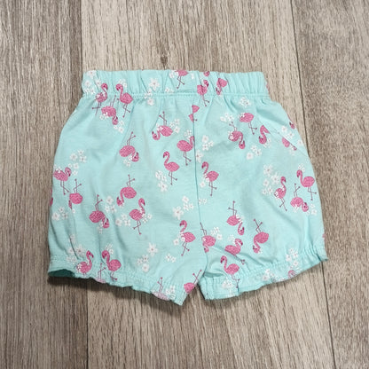 George Baby Flamingo Print Jersey Shorts First Size 50–56cm
