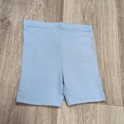 Primark Cares Baby Toddler Shorts 18–24 Months Light Blue Elastic Waist