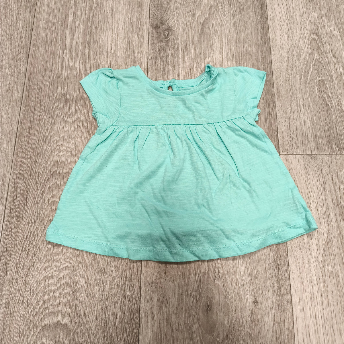 St Bernard Dunnes Stores Baby Girl Top 6-9 Months Mint Green Tunic