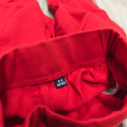 Maine New England Baby Boys Joggers 0-3 Mths Red Pants Debenhams