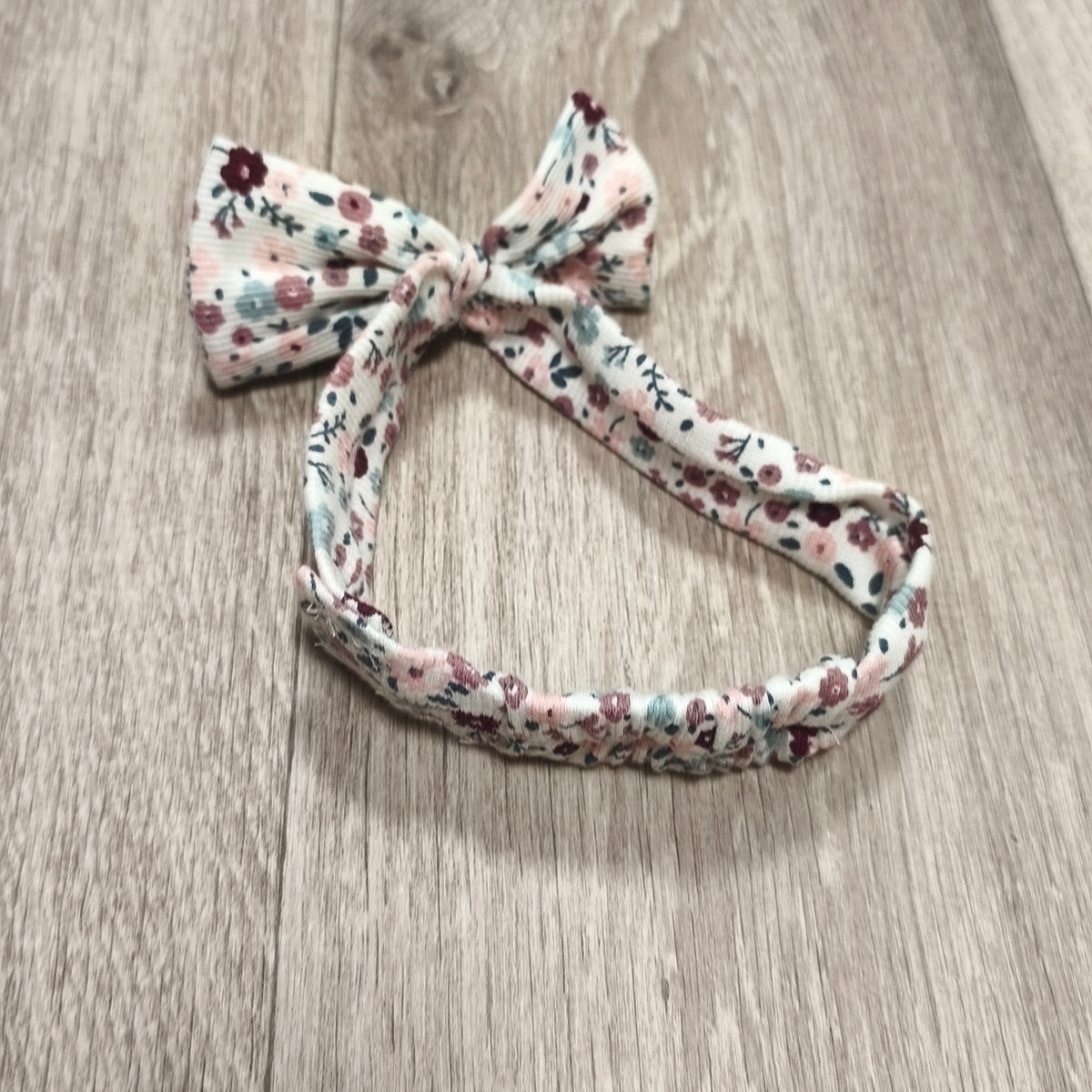 Baby Girl Floral Bow Headband Soft Elastic Infant Toddler Hair Band