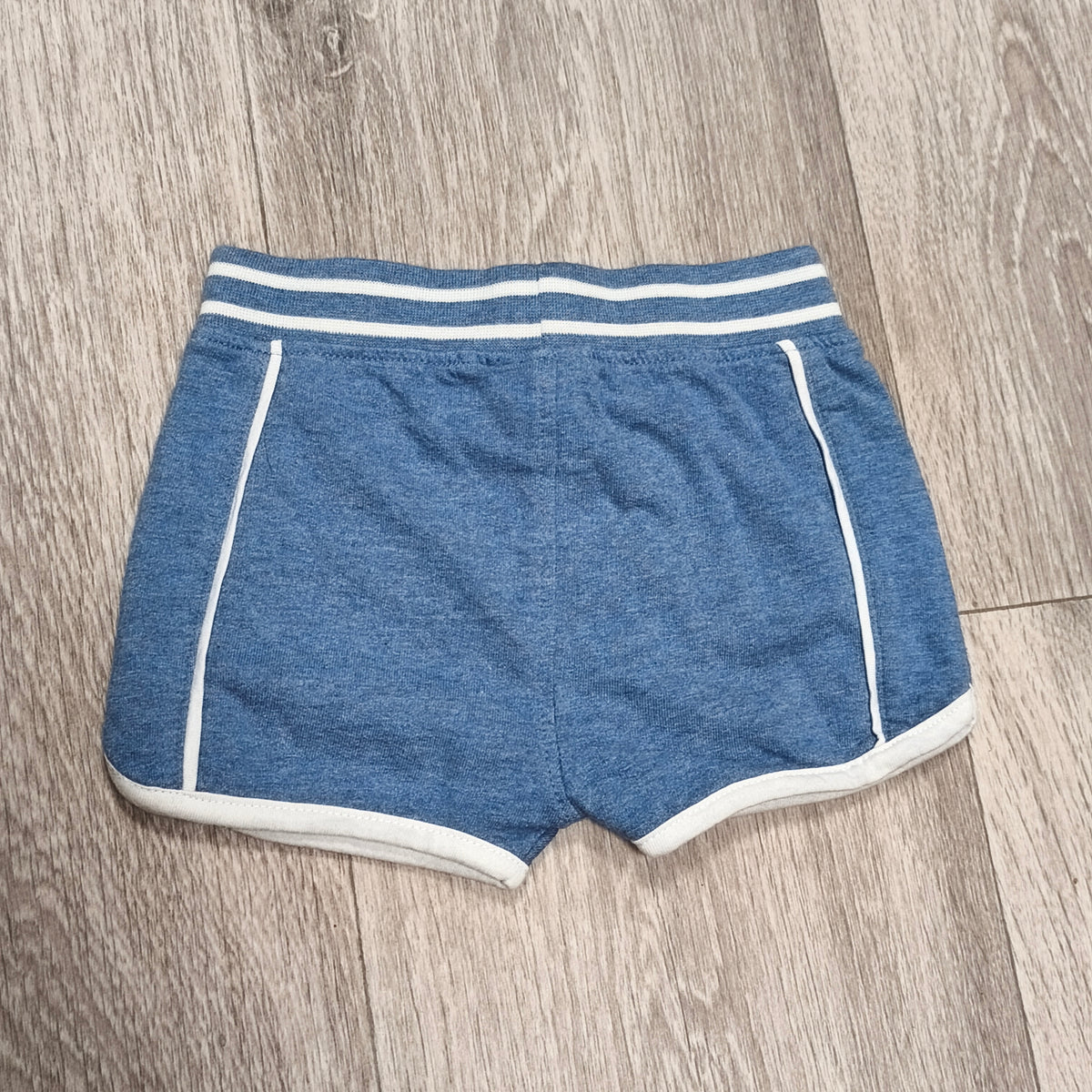 Next Baby Blue Cotton Shorts Up To 3 Months 01 Drawstring Sport Shorts