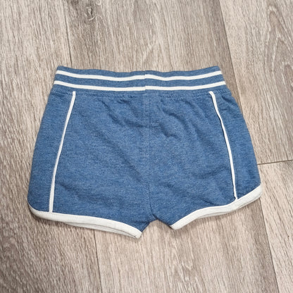 Next Baby Blue Cotton Shorts Up To 3 Months 01 Drawstring Sport Shorts
