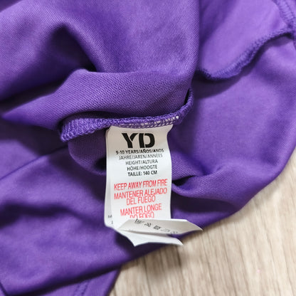 YD Girls Purple Cami Top 9-10 Years 140cm Spaghetti Strap Sleeveless Tank
