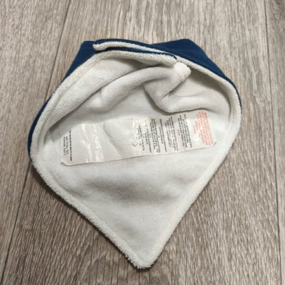 M&S Baby Bandana Dribble Bib Navy Wonderful World Planet Moon Space Cotton