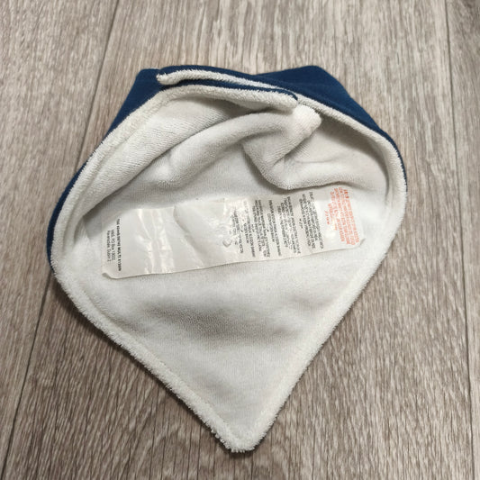 M&S Baby Bandana Dribble Bib Navy Wonderful World Planet Moon Space Cotton