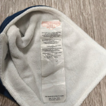 M&S Baby Bandana Dribble Bib Navy Wonderful World Planet Moon Space Cotton