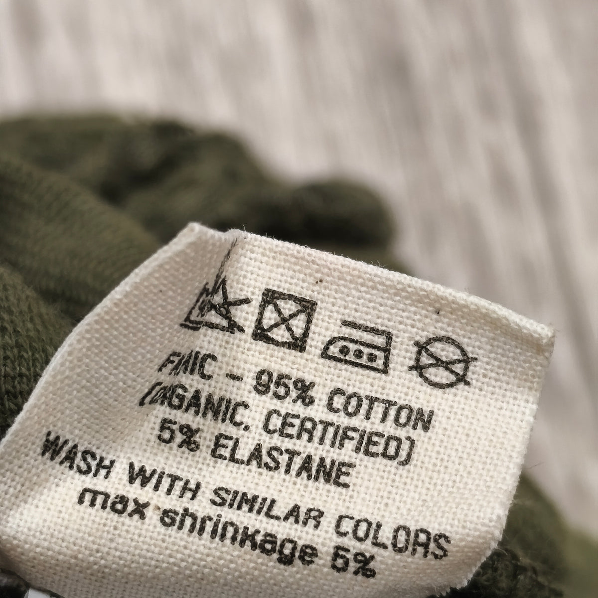 Wooly Organic Baby Turban Hat Beanie 95% Organic Cotton Olive Green