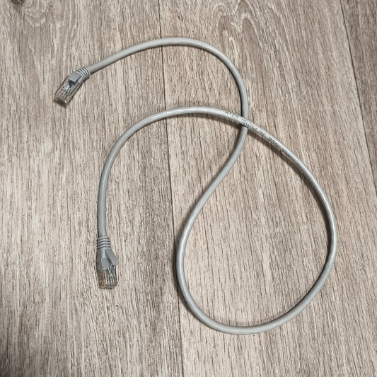 Grey RJ45 Ethernet Cable Network LAN Internet Patch Cord Cable Made in China