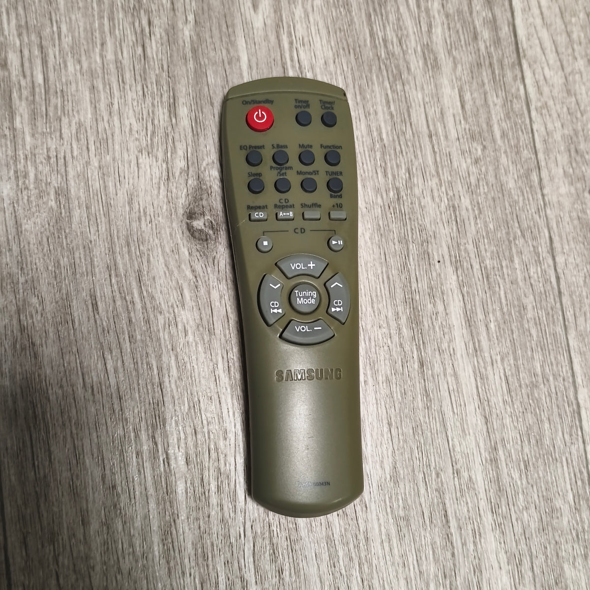 Genuine Samsung AH59-01043N Audio Remote Control UNTESTED Gray