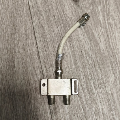 Konig FC-2SPLT-KN 2-Way Coaxial Splitter 5-1000MHz TV Signal Splitter Cable