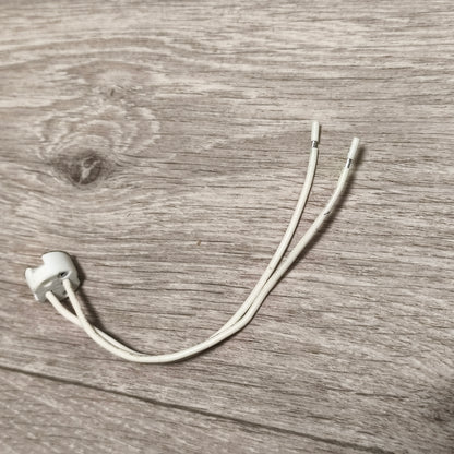 Ceramic Halogen LED Light Bulb Socket Wire Lead Connector Lamp Holder