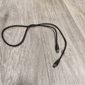 Black Coaxial RF TV Aerial Antenna Lead Extension Cable Male Female