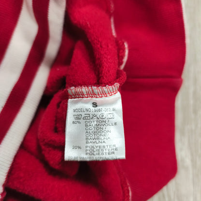 Blend Original Player Red Pullover Hoodie Sweatshirt Size S Womens Y2K