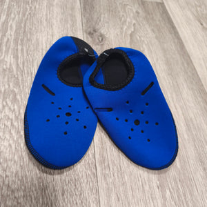 Blue Neoprene Water Shoes Socks Beach Swim Aqua Booties Non-Slip Size XXS