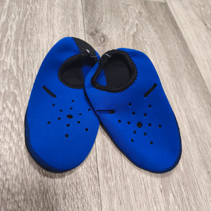 Blue Neoprene Water Shoes Socks Beach Swim Aqua Booties Non-Slip Size XXS