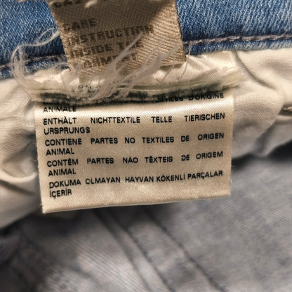 Diesel Skinzee Super Slim Skinny Jeans Women W26 L30 Light Blue Stretch Wash 083