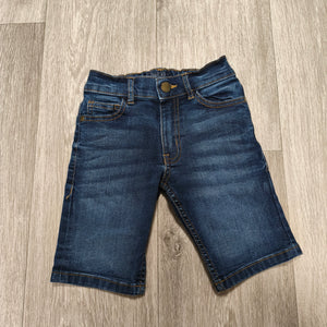 NEXT Boys Blue Denim Shorts Age 5 Years Height 110cm Stretch Cotton Jorts