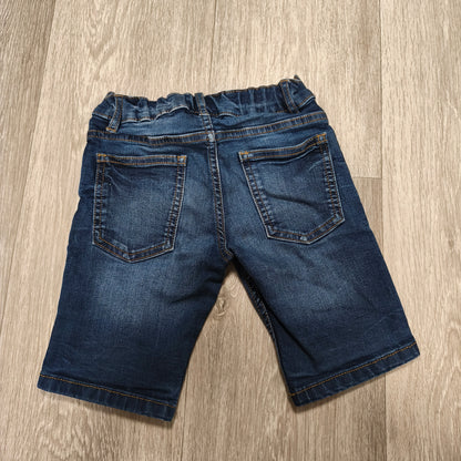 NEXT Boys Blue Denim Shorts Age 5 Years Height 110cm Stretch Cotton Jorts