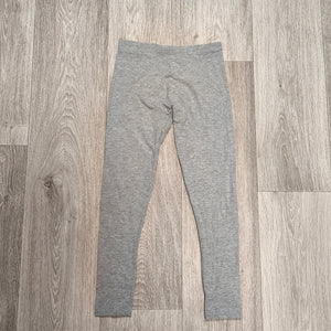 Primark Girls Heather Grey Leggings Size 10-11 Yrs 146cm Stretch Pants Casual