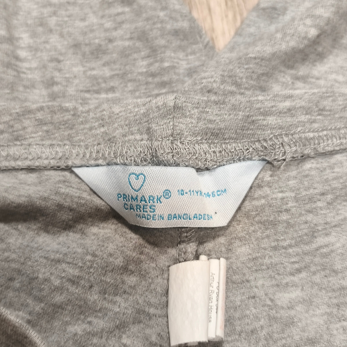 Primark Girls Heather Grey Leggings Size 10-11 Yrs 146cm Stretch Pants Casual