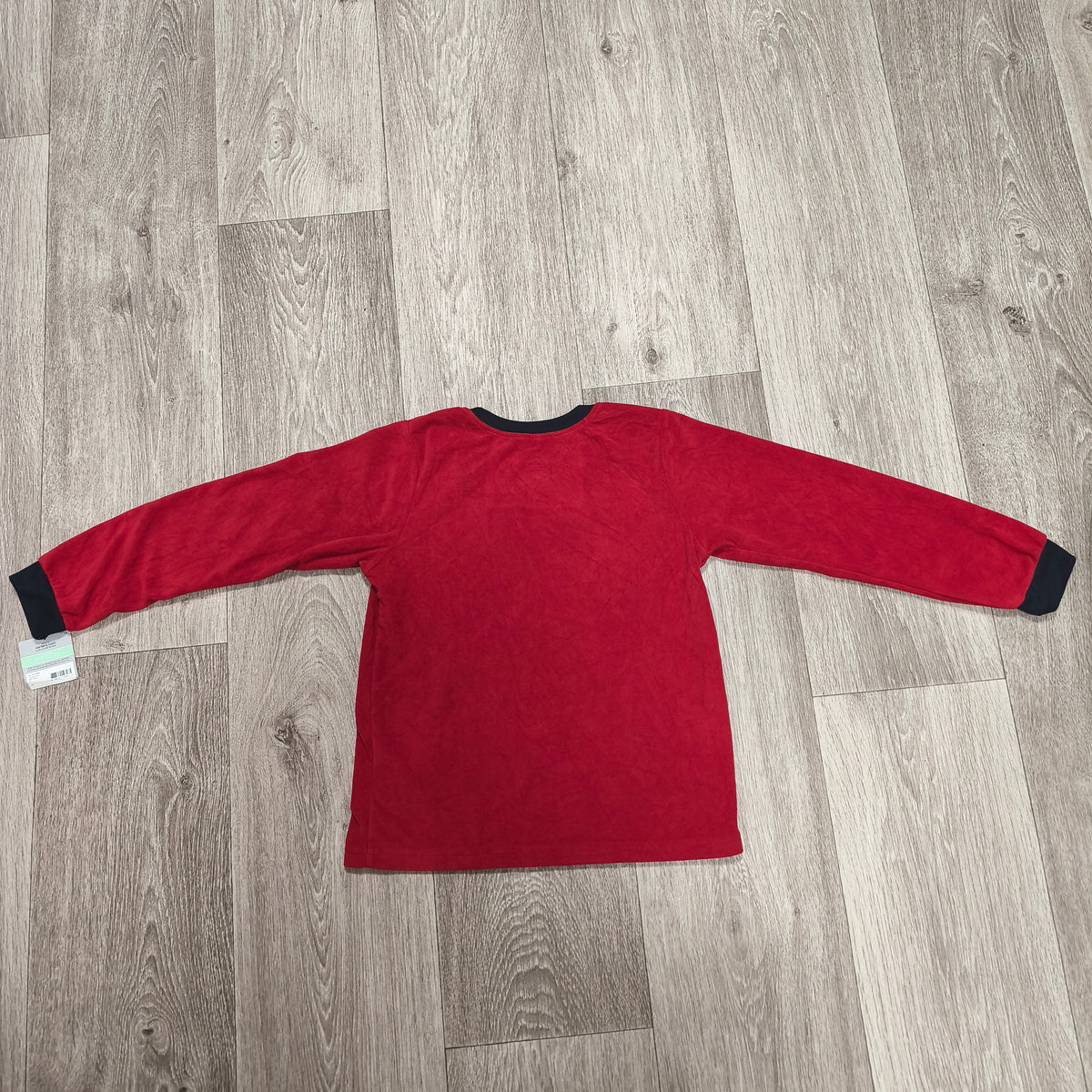 Carter's Boys Size 8 Red Fleece Pajama Top Fire Truck Awesome NWT Sleepwear