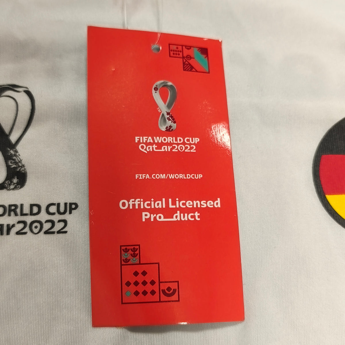 FIFA World Cup Qatar 2022 Germany Soccer T-Shirt Jersey Kids Size 110/116 NWT