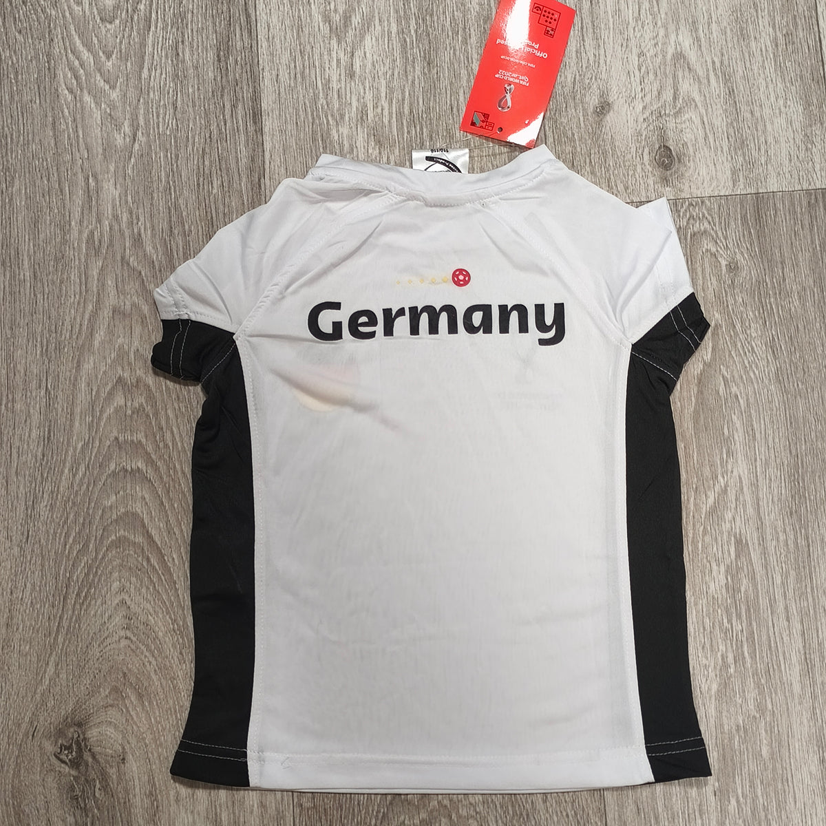FIFA World Cup Qatar 2022 Germany Soccer T-Shirt Jersey Kids Size 110/116 NWT
