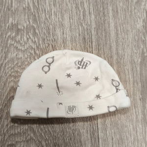George Harry Potter Baby Beanie Hat White Print 3-6 Months 62-68cm