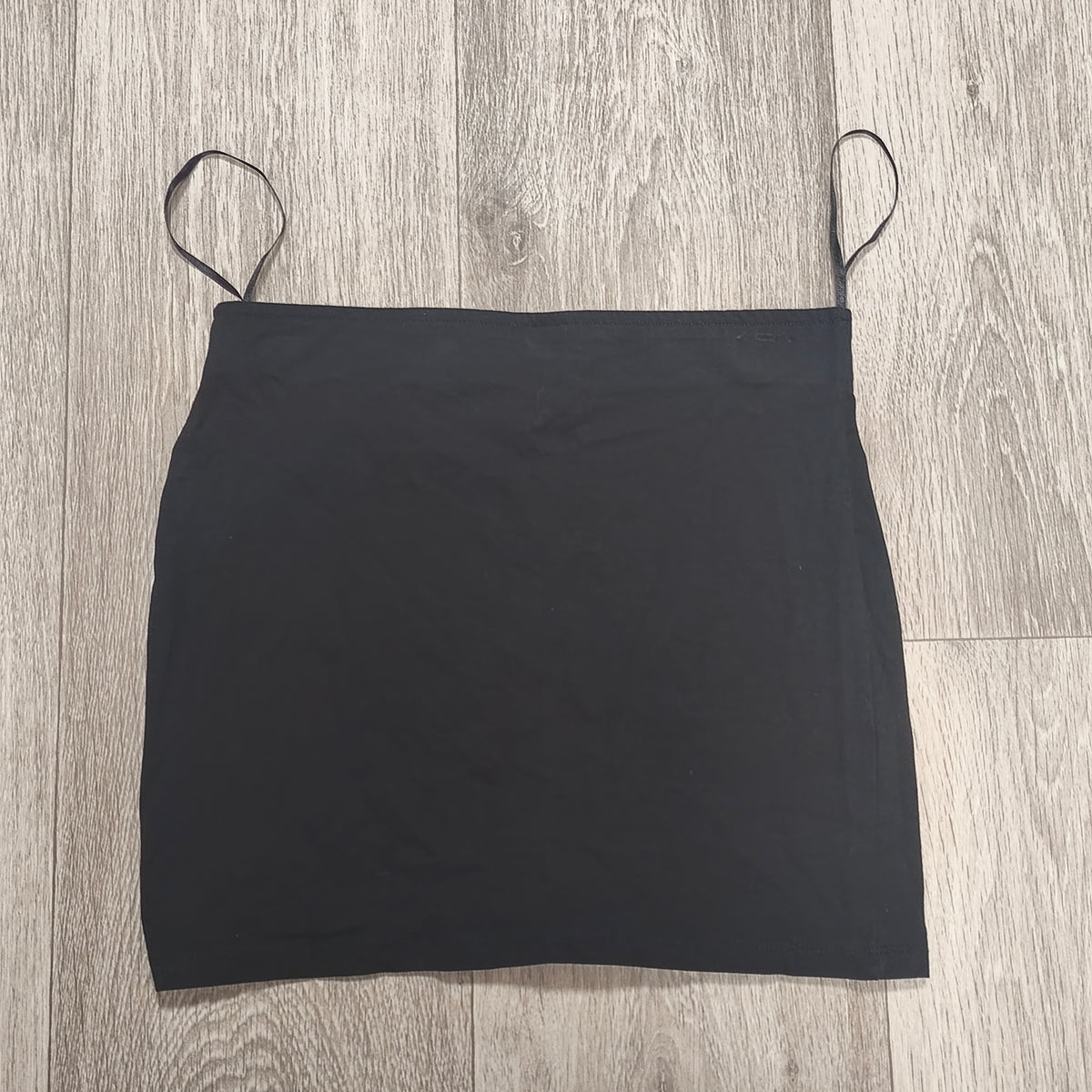 George G21 Women Black Mini Skirt Stretch Bodycon Size UK 8 EUR 36 Short Fitted