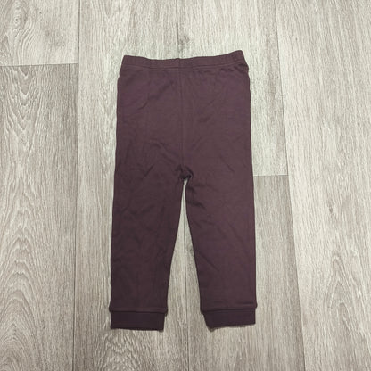 Nutmeg Baby Girls Boys Purple Cotton Leggings Pants Trousers 18-24 Months 92cm
