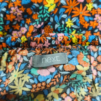 Next Girls Floral Romper Playsuit 12 Years 152cm Off Shoulder Viscose Summer