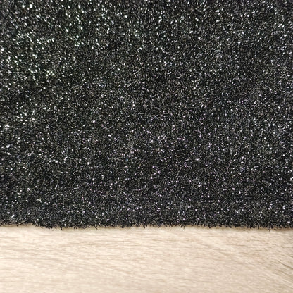 Blue Inc Woman Black Metallic Sparkle Keyhole Mini Party Dress UK 10
