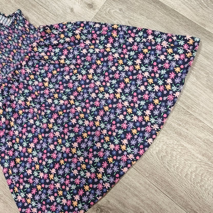 George Girls Floral Sundress Shirred Bodice Strappy Summer Dress 8-9 Years 128-135cm