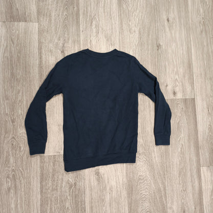 Minecraft Boys Sweatshirt Long Sleeve Pullover TNT Creeper Navy Size 134 140