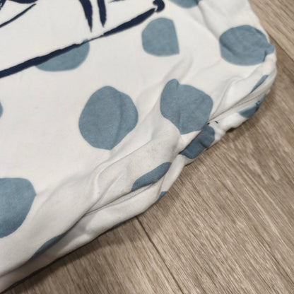 Disney Lilo Stitch Baby Sleeping Bag Sleep Sack Blue Polka Dot Goodnight Stars
