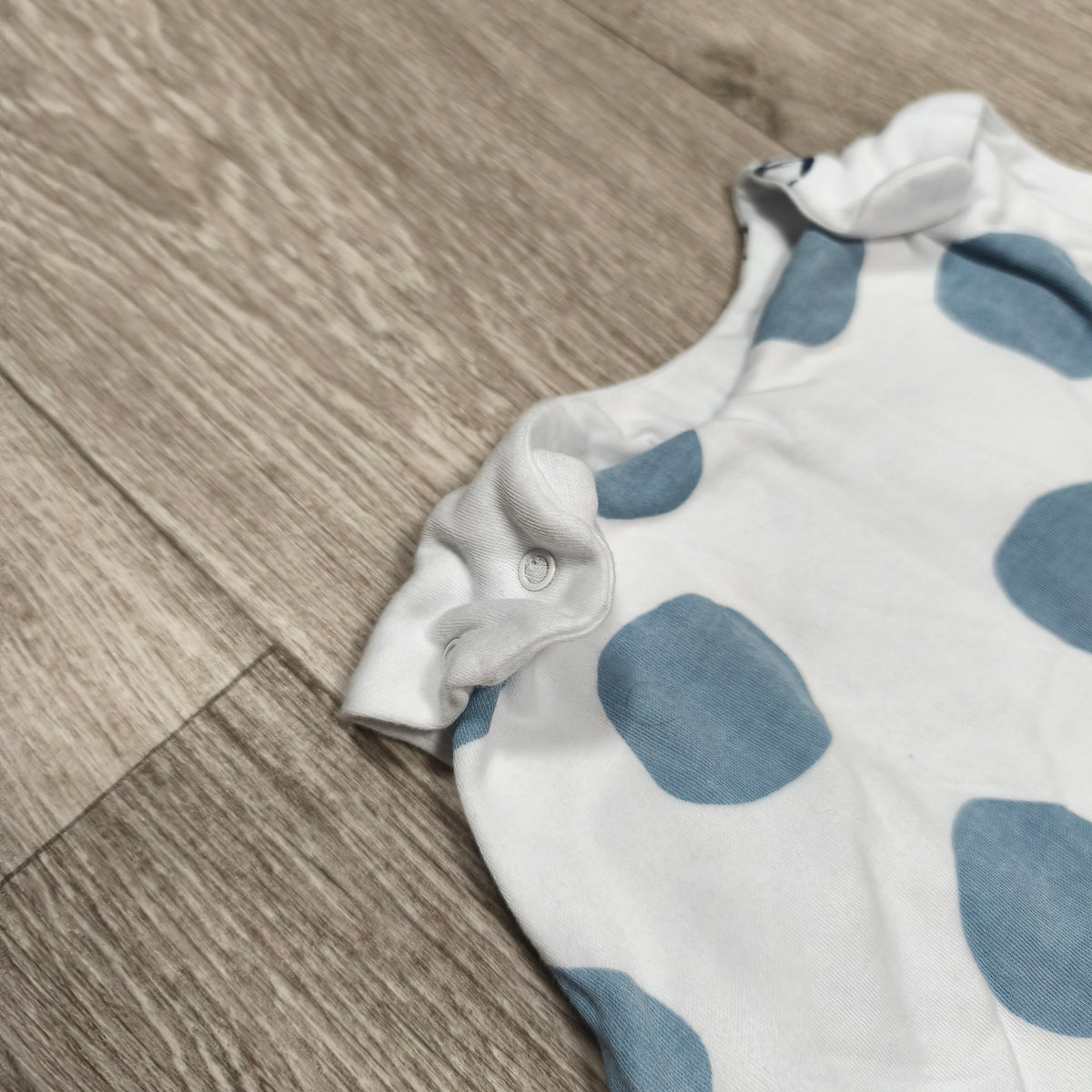 Disney Lilo Stitch Baby Sleeping Bag Sleep Sack Blue Polka Dot Goodnight Stars