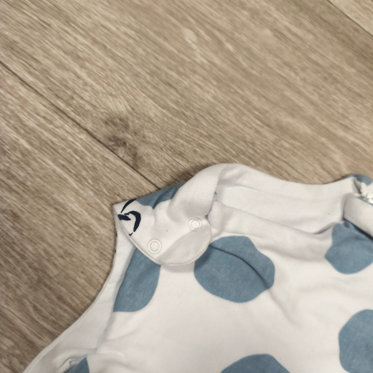 Disney Lilo Stitch Baby Sleeping Bag Sleep Sack Blue Polka Dot Goodnight Stars