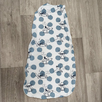Disney Lilo Stitch Baby Sleeping Bag Sleep Sack Blue Polka Dot Goodnight Stars