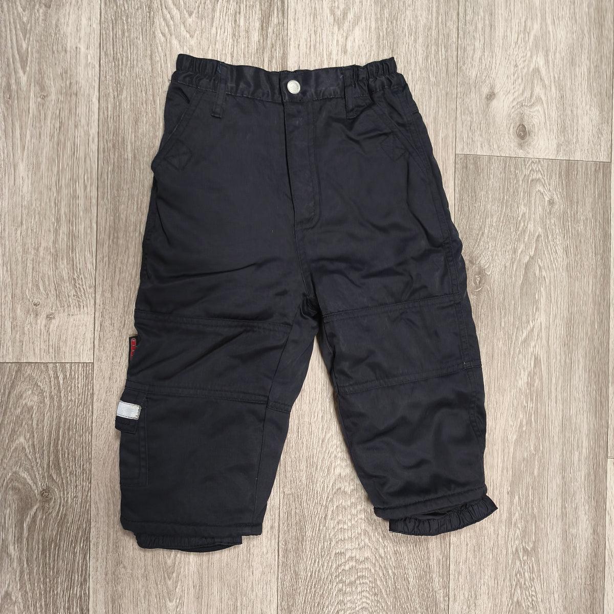Miboogi Beaver Nylon Kids Outdoor Snow Pants Trousers Black Size 86 18M