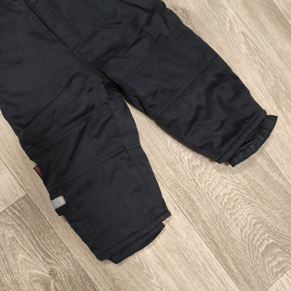 Miboogi Beaver Nylon Kids Outdoor Snow Pants Trousers Black Size 86 18M