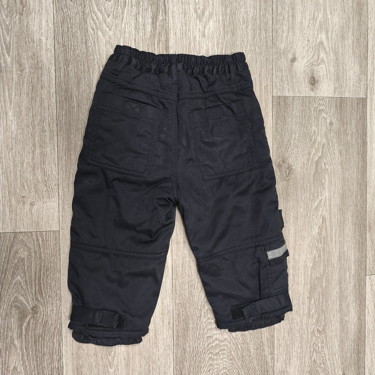 Miboogi Beaver Nylon Kids Outdoor Snow Pants Trousers Black Size 86 18M